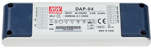 Meanwell DAP-04-S01 price and specs DALI-PWM Signal Converter DAP-04 ClassⅡ no FG IP20 design YCICT