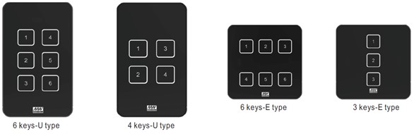 Meanwell DTP- 2XX price and datasheet DALI-2 Touch Panel Push Button DTP-206-U DTP-204-U DTP-206-E DTP-203-E YCICT