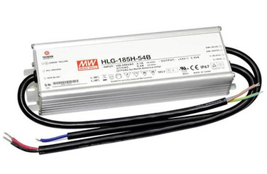 Meanwell HLG-185H-54 LED DRIVER Power supply HLG-185H price and specs HLG-185H-54A HLG-185H-54B HLG-185H-54AB HLG-185H-54D YCICT