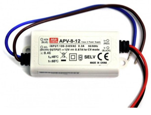 Meanwell APV-8-12 Meanwell APV-8-12 price and specs 8W AC/DC constant voltage mode single output LED power supply ycict