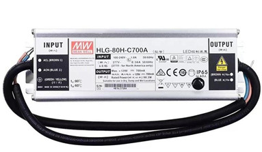 HLG-80H-C700 Meanwell HLG-80H-C series Price and Datasheet AC DC LED DRIVER Power supply for led lighting YCICT