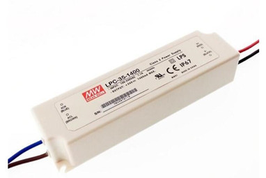 Meanwell LPC-35-1400 price and specs Power Supply LPC-35-700 LPC-35-1050 LPC-35-1400 constant current design IP67 ycict