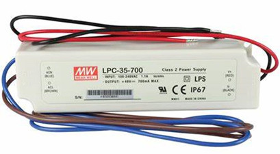 Meanwell LPC-35-700 price and Specs Power Supply 35w LPC-35-700 LPC-35-1050 LPC-35-1400 LPS IP67 constant current ycict