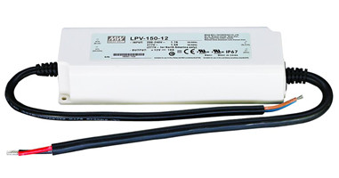 Meanwell LPV-150-12 price and specs LPV-150-12 LPV-150-15 LPV-150-24 LPV-150-36 LPV-150-48 IP67 180~305VAC input YCICT