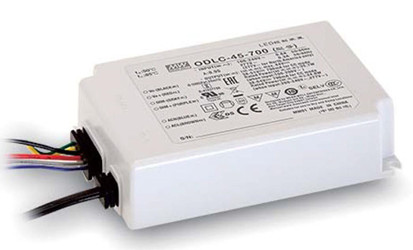 Meanwell ODLC-45-700 price and specs Constant Current Mode AC/DC LED Driver ODLC-45-350/500/700/1050/1400 45W YCICT