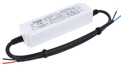 Meanwell LPF-25-24 price and datasheet 25W Constant Voltage and Constant Current AC/DC LED Driver with PFC IP67 YCICT