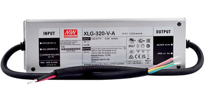 Meanwell XLG-320-V price and specs Constant Power Mode LED Driver XLG-320-L XLG-320-M XLG-320-H XLG-320-V 315W YCICT