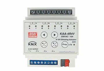 KAA-4R4V-S price and specs KNX LED dimmer KAA-4R4V-10S programable via ETS software Support KNX Data Secure YCICT