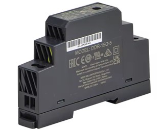 Meanwell DDR-15-3.3 price and specs 15W DIN Rail Type DC-DC Converter Width only 17.5mm 4:1 ultra-wide input range YCICT