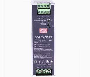 Meanwell DDR-240C-24 price and specs 240W DIN Rail DC-DC Converter DDR-240C-48 DDR-240B-24/48 DDR-240D-24/48 10a ycict