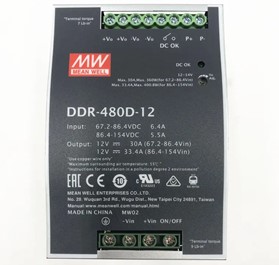 Meanwell DDR-480D price and datasheet 480W DIN Rail DC-DC Converter DDR-480D-12 DDR-480D-24 DDR-480D-48 ycict