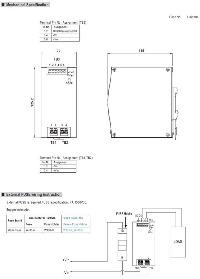 Meanwell DDRH-120 price and specs 120W 250~1500Vdc Wide Input DIN Rail Type DC-DC Converter DDRH-120-12/24/32/48 YCICT