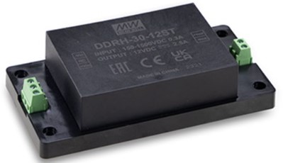 Meanwell DDRH-30-12ST price and Specs 30W 150~1500Vdc DC-DC Converter DDRH-30-12 DDRH-30-12P DDRH-30-12DR YCICT