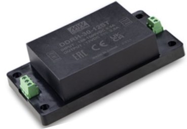 Meanwell DDRH-30-15ST price and specs 30W 15V 150~1500Vdc wide input DC-DC Converter DDRH-30-12/15/24/48 P ST DR YCICT