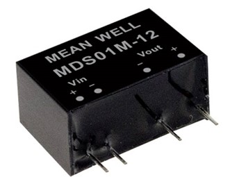 Meanwell MDS01L-05N price and specs 1W SIP DC-DC Medical Grade Unregulated Converter MDS01L-03N/05N/12N/15N YCICT