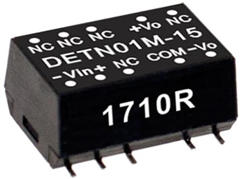 DETN01N-15 Meanwell Power Supply 1W SMD Package DC DC Unregulated Converter DETN01N DETN01N-05 DETN01N-12 YCICT