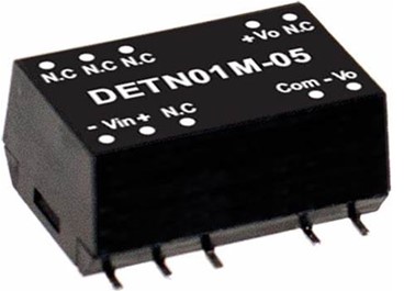 DETN01M-N Meanwell Power Supply 1W DC-DC Unregulated Converter DETN01M-05N DETN01M-12N DETN01M-15N low cost YCICT