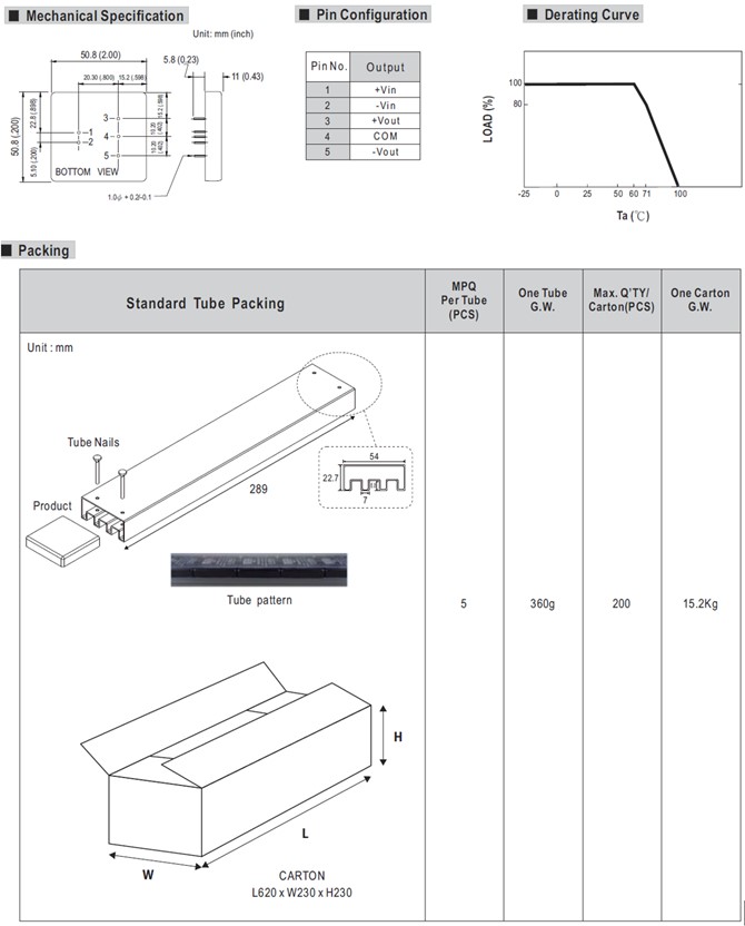 DKE15-15 Meanwell Power Supply 15W DC-DC Regulated Dual Output Converter DKE15A-15 DKE15B-15 DKE15C-15 DKE15 YCICT