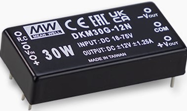 DKM30G-N Meanwell Power Supply 30W Regulated DC-DC Converter DKM30G-12N DKM30G-15N SKM30-N DKM30-N YCICT