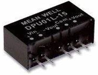 DPU01M-05 Meanwell Power Supply 1W DC-DC Converter SIP DPU01M DPU01M-12 DPU01M-15 short circuit SPU01 DPU01 YCICT