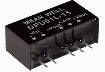 DPU01N-15 Meanwell Power Supply 1W DC-DC Converter SIP DPU01N DPU01N-05 DPU01N-12 low cost SPU01 DPU01 YCICT