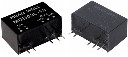 Meanwell MDS02N-N price and datasheet 2w SIP dc-dc medical Converter MDS02N-03N/05N/12N/15N MDS02-N MDD02-N YCICT