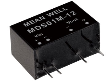 Meanwell MDS01M-03N price and specs 1W SIP DC-DC medical MDS01M-N MDS01M-05N MDS01M-12N MDS01M-15N low cost YCICT