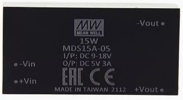 Meanwell MDS15C-12 price and specs Medical Grade DC-DC Converter MDS15C MDS15C-05 MDS15C-15 MDS15C-24 36-75v ycict