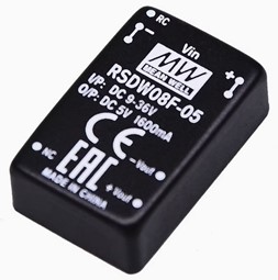 RSDW08F-12 Meanwell Power Supply 8W DC-DC Converter RSDW08F RSDW08F-03 RSDW08F-05 RSDW08F-15 RSDW08 RDDW08 DIP YCICT