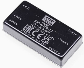 RSDW40G Meanwell Power Supply 40W 48V Railway DC-DC Converter RSDW40G-03 RSDW40G-05 RSDW40G-12 RSDW40G-15 RSDW40 YCICT