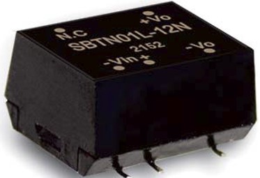 SBTN01L-12N Meanwell power supply 1W DC-DC Unregulated Converter SBTN01L-N SBTN01L-05N SBTN01L-15N 12V SBTN01 YCICT