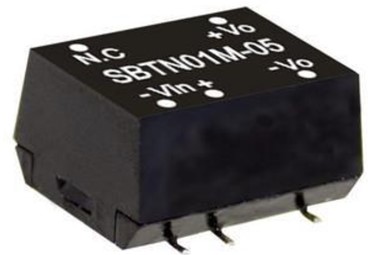 Meanwell SBTN01M-15 price and specs 1W DC-DC Unregulated Converter SBTN01M SBTN01M-05 SBTN01M-09 SBTN01M-12 YCICT