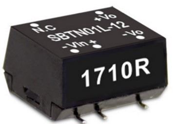 Meanwell SBTN01N-09 price and specs 1W DC-DC Unregulated Converter SBTN01N SBTN01N-05 SBTN01N-12 SBTN01N-15 YCICT