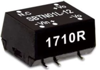 Meanwell SBTN01M-09 price and specs 1W DC-DC Unregulated Converter SBTN01M SBTN01M-05 SBTN01M-12 SBTN01M-15 YCICT