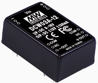 SCW12-15 Meanwell Power Supply 12W 15V DC-DC Single Output Converter SCW12A-15 SCW12B-15 SCW12C-15 DIP low cost YCICT 