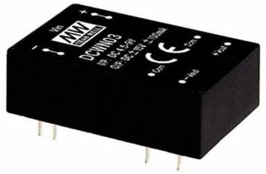 DCWN03C Meanwell Power Supply 3W DIP Package DC-DC Converter DCWN03C-05 DCWN03C-12 DCWN03C-15 SCWN03 DCWN03 48V YCICT