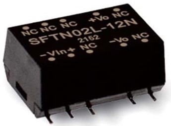 SFTN02M-12 Meanwell Power Supply 2W DC-DC Unregulated Converter SFTN02M SFTN02M-05 SFTN02M-15 Short circuit YCICT