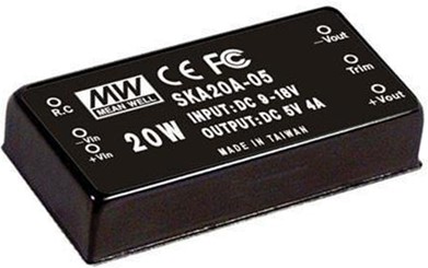 SKA20-05 Meanwell Power Supply 20W 5V DC-DC Regulated Single Output Converter SKA20A-05 SKA20B-05 SKA20C-05 SKA20 YCICT