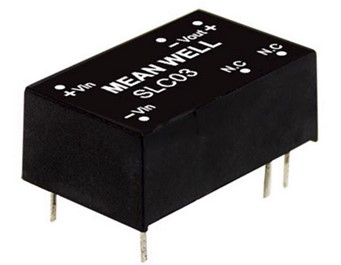 SLC03A-05 Meanwell Power Supply 3W DC-DC Regulated Converter SLC03A SLC03A-12 SLC03A-15 wide input range YCICT