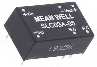 SLC03C-05 Meanwell Power Supply 3W DC-DC Regulated Converter SLC03C SLC03C-12 SLC03C-15 DIP Single output low cost YCICT