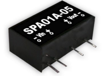 SPA01-15 Meanwell DC-DC Converter 1W 12V Regulated Single Output SPA01A-15 SPA01B-15 SPA01C-15 SIP low cost YCICT