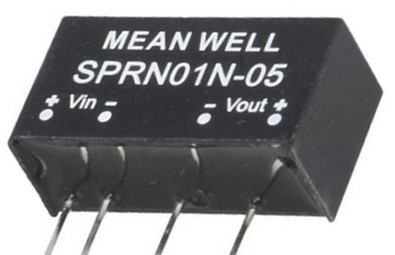 SPRN01N-05 Meanwell Power Supply 1W DC-DC Converter SPRN01N SPRN01N-12 SPRN01N-15 Single Output Low Cost DPRN01 YCICT