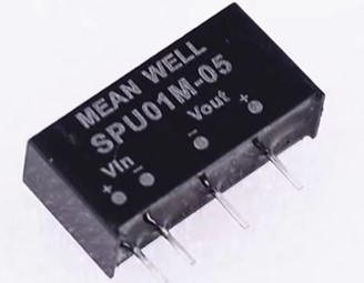 SPU01M-05 Meanwell Power Supply 1W Unregulated DC-DC Converter SPU01M SPU01M-12 SPU01M-15 low cost SPU01 DPU01 YCICT