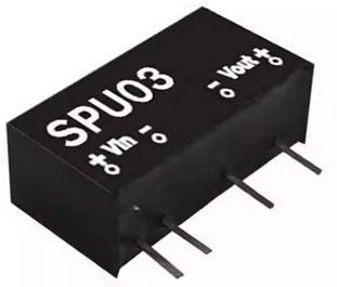 SPU03M-15 Meanwell Power Supply 3W DC-DC Unregulated Single Output Converter SPU03-15 SPU03L-15 SPU03N-15 SPU03 YCICT