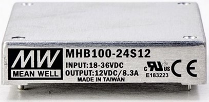 MHB100-24S Meanwell Power Supply 100W DC-DC Single Output Converter MHB100-24S05 MHB100-24S12 MHB100-24S24 YCICT