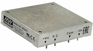 MHB100-48S Meanwell Power Supply 100W DC-DC Regulated half brick Converter MHB100-48S05 MHB100-48S12 MHB100-48S24 YCICT