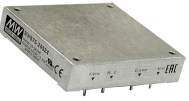 MHB75-12S05 Meanwell Power Supply 75W DC-DC Regulated Converter MHB75-12S MHB75-12S12 MHB75-12S24 MHB75 series YCICT