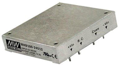 MHB75-12S12 Meanwell Power Supply 75W DC-DC Half-Brick Regulated Converter MHB75-12S MHB75-12S05 MHB75-12S24 YCICT