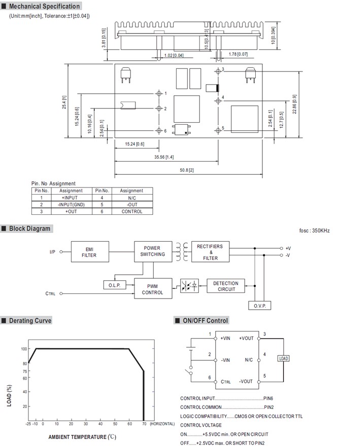 NSD10-12S3 Meanwell Power Supply 10W DC-DC Regulated NSD10-12S NSD10-12S5 NSD10-12S9 NSD10-12S12 NSD10-12S15 YCICT