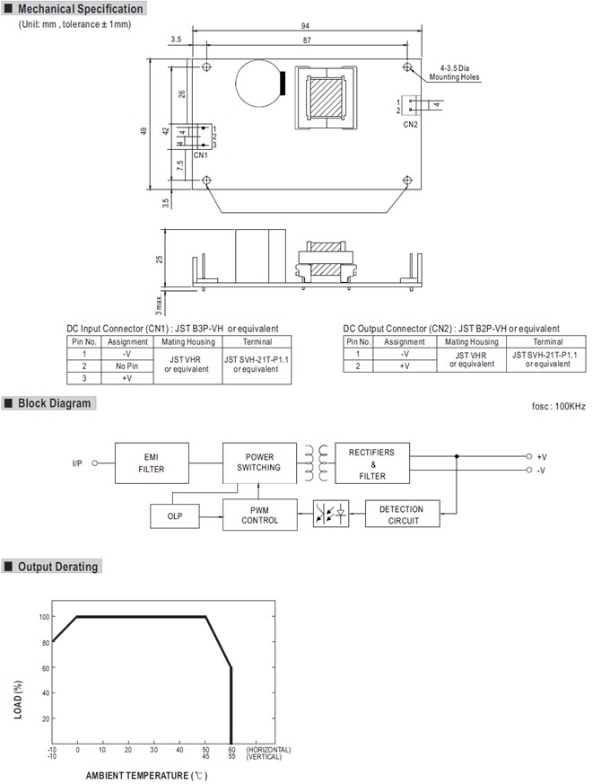 PSD-15-12 Meanwell Power Supply 15W DC-DC Single Output PSD-15A-12 PSD-15B-12 PSD-15C-12 PSD-15 PSD Series YCICT